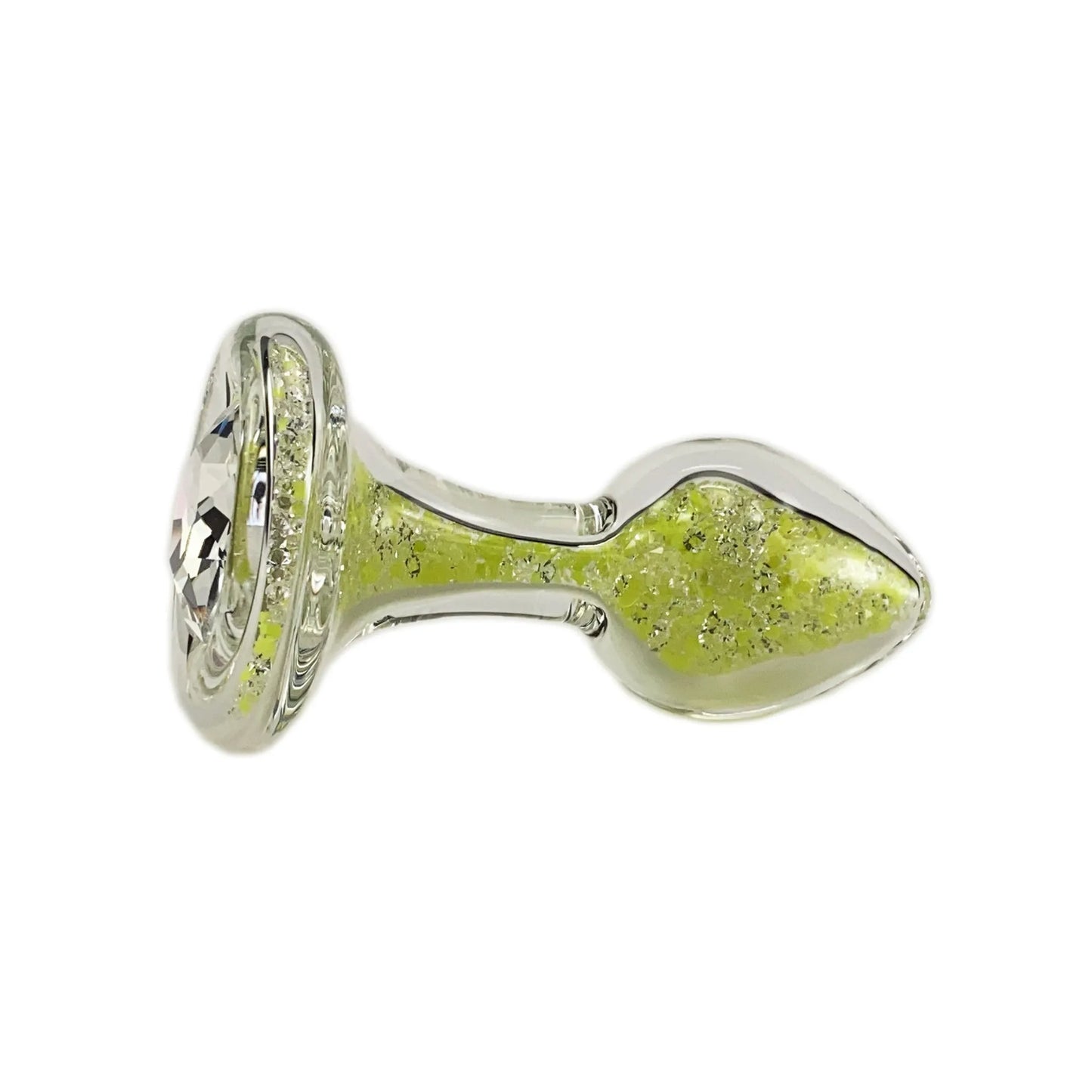 Sparkle Glow Plug with Crystal Base - 7 Colors