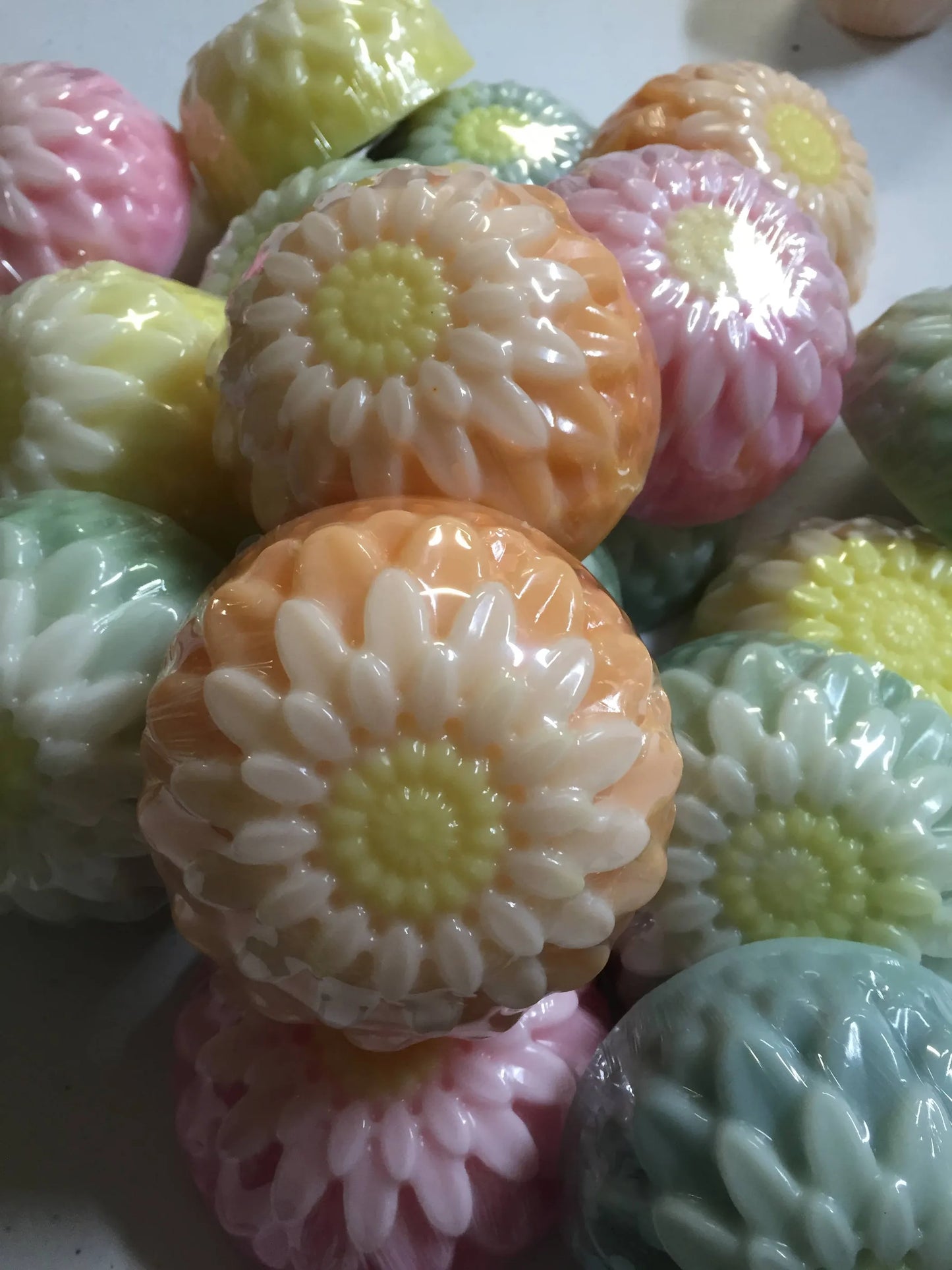 Dahlia Flower Soap