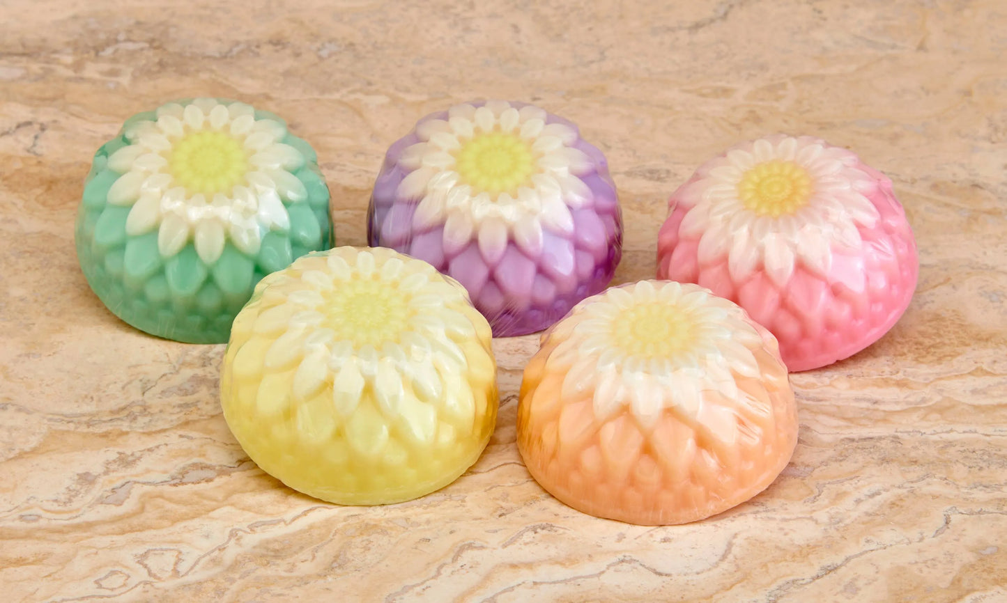 Dahlia Flower Soap