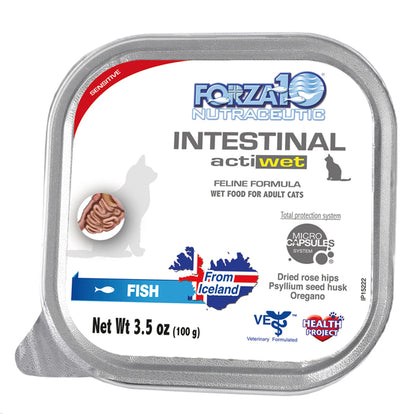 Forza10 Actiwet Intestinal Support Icelandic Fish Recipe Canned Cat Food