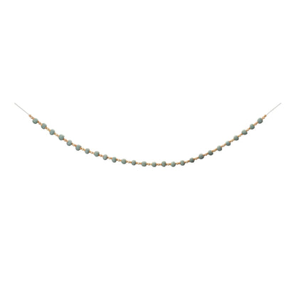 Wood Beaded String Garland  - Pack Of: Set of 2 | Materials: Wood | DÃƒÂ©cor  style: Modern
