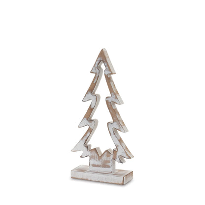 Wood Pine Tree Outline