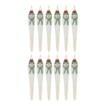 Snowman Drop Ornament