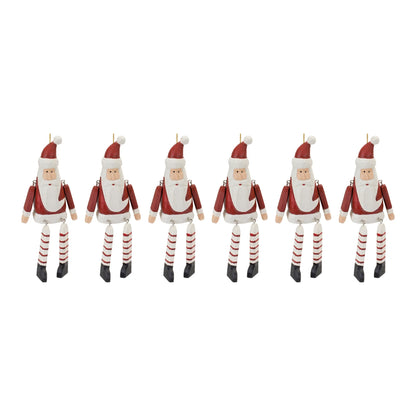 Dangle Santa Ornament