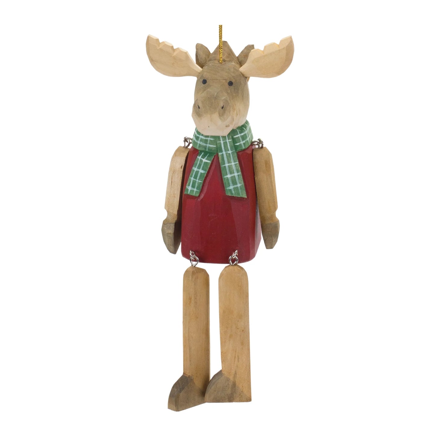 Dangle Moose Ornament