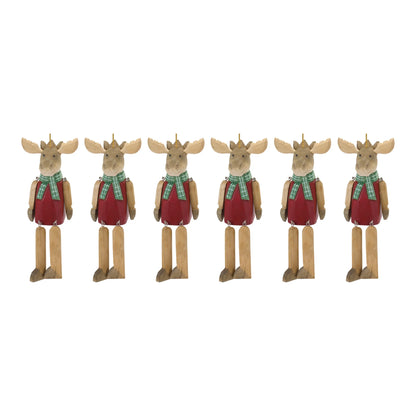 Dangle Moose Ornament