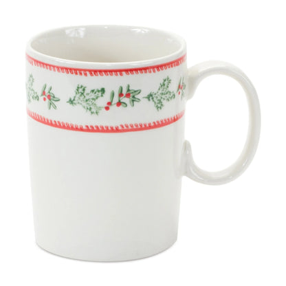 Stoneware Mistletoe Mug