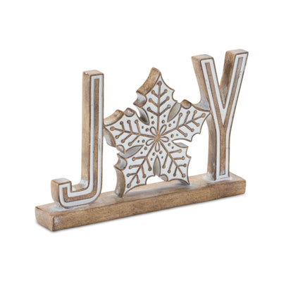 Joy and Noel Tabletop Sign