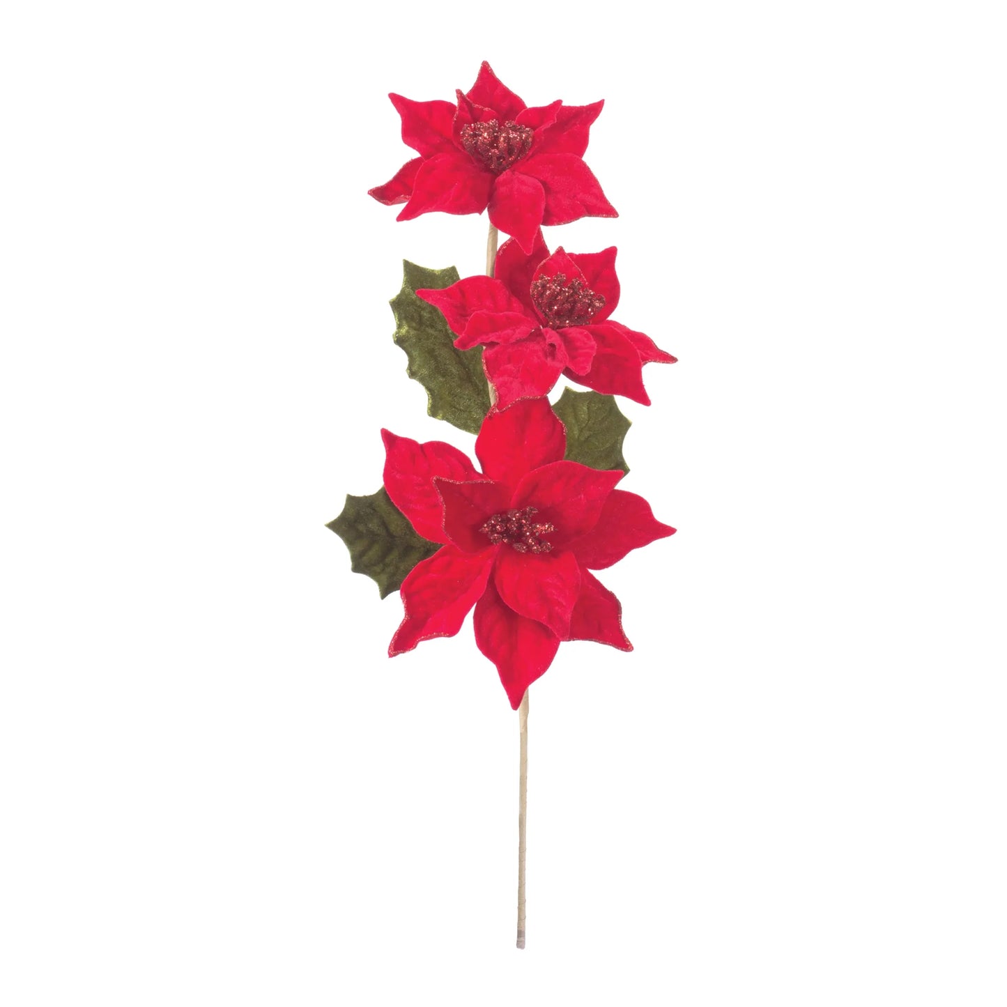 Poinsettia Flower Spray