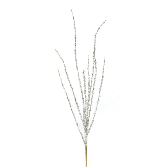 Silver Tinsel Branch