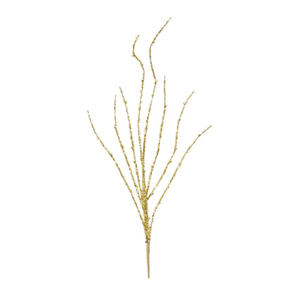 Gold Tinsel Branch