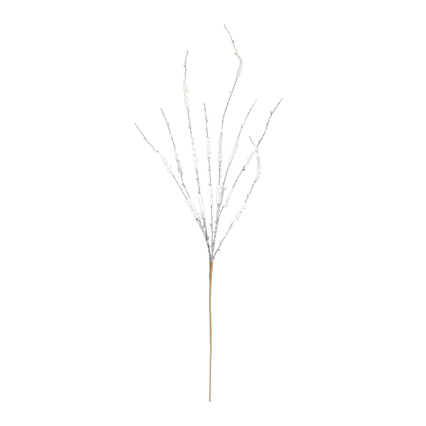 Flocked Tinsel Branch