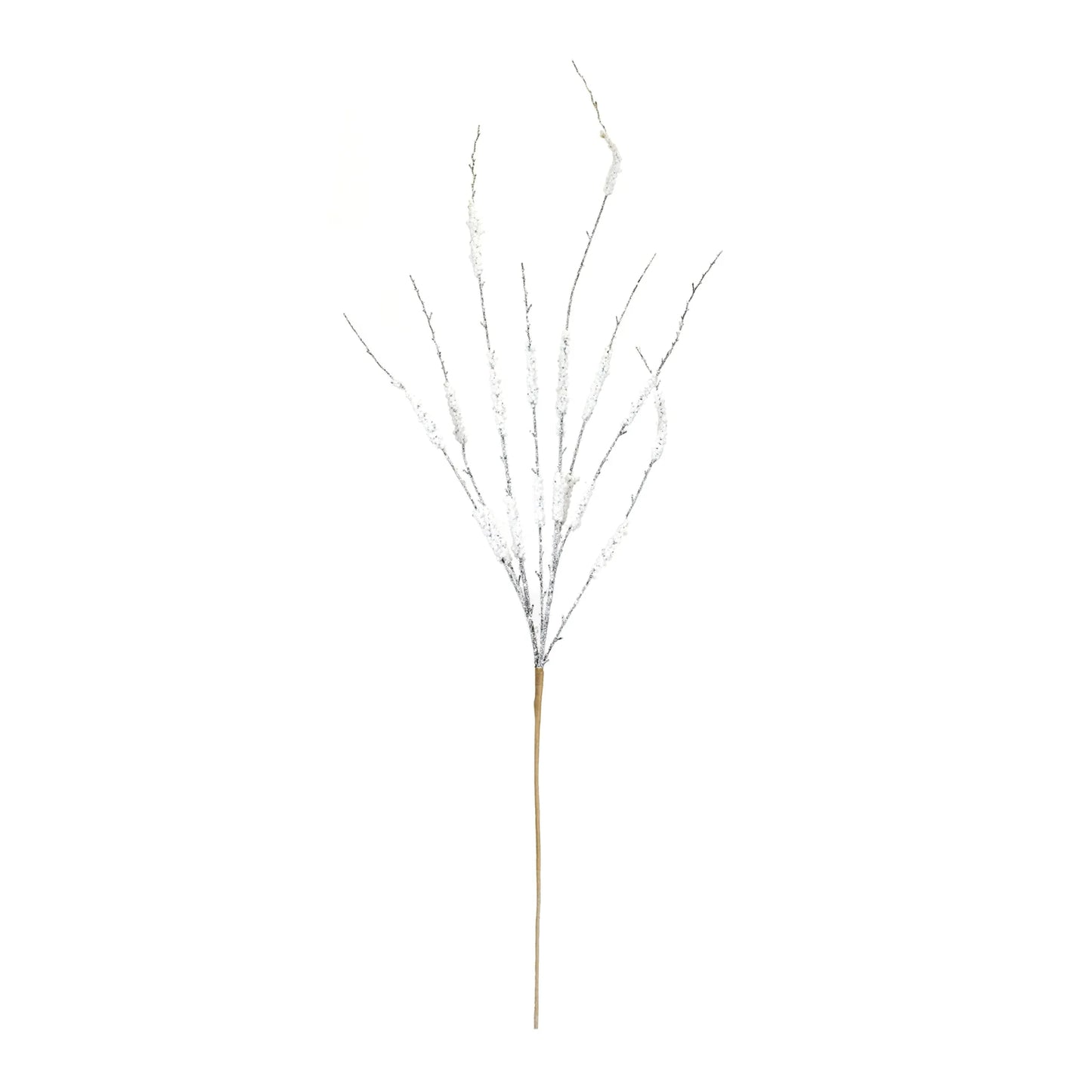 Flocked Tinsel Branch