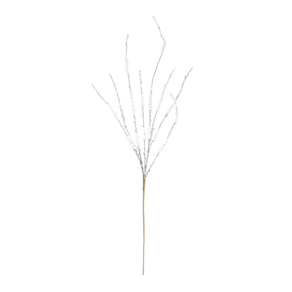Flocked Tinsel Branch