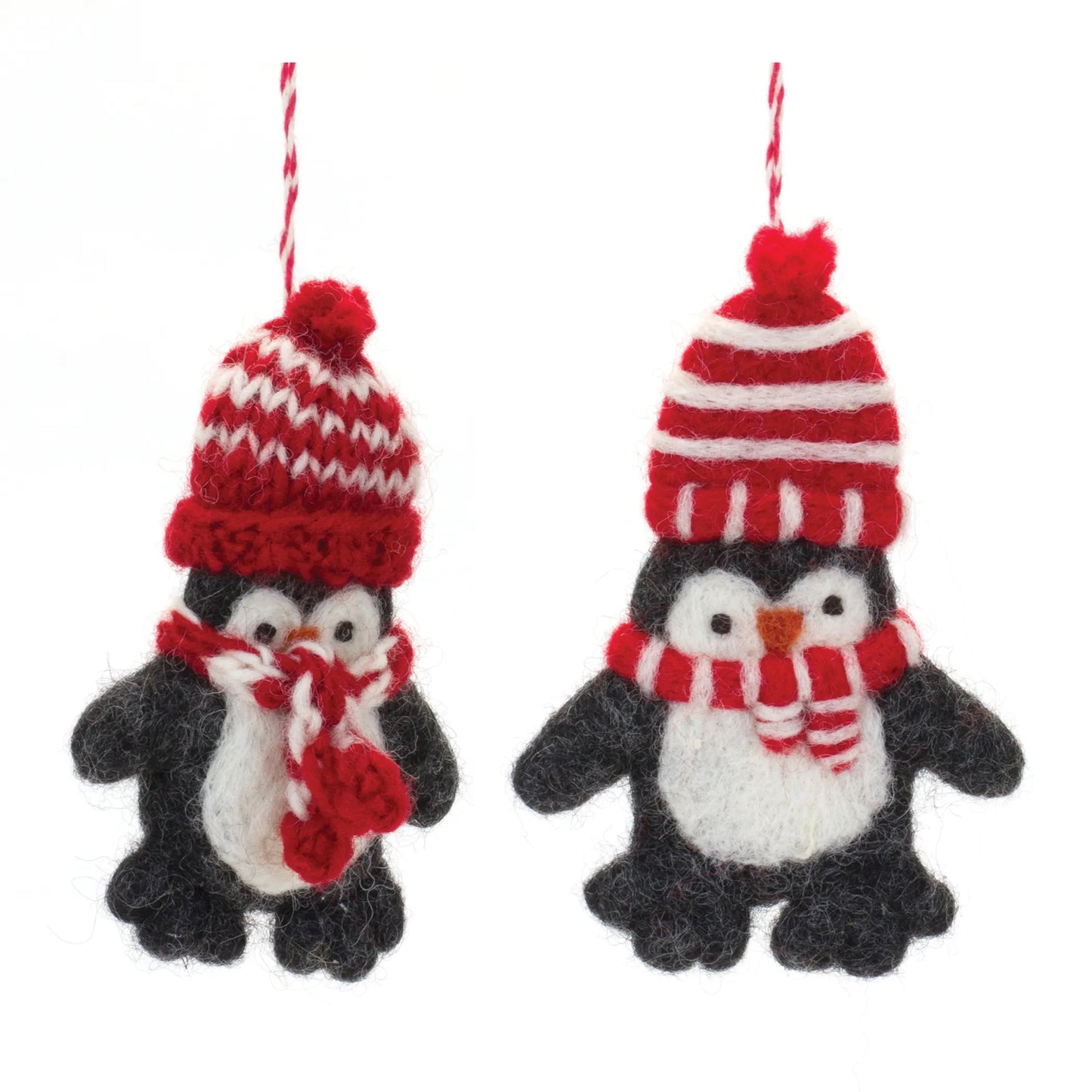 Felt Wool Penguin Ornament