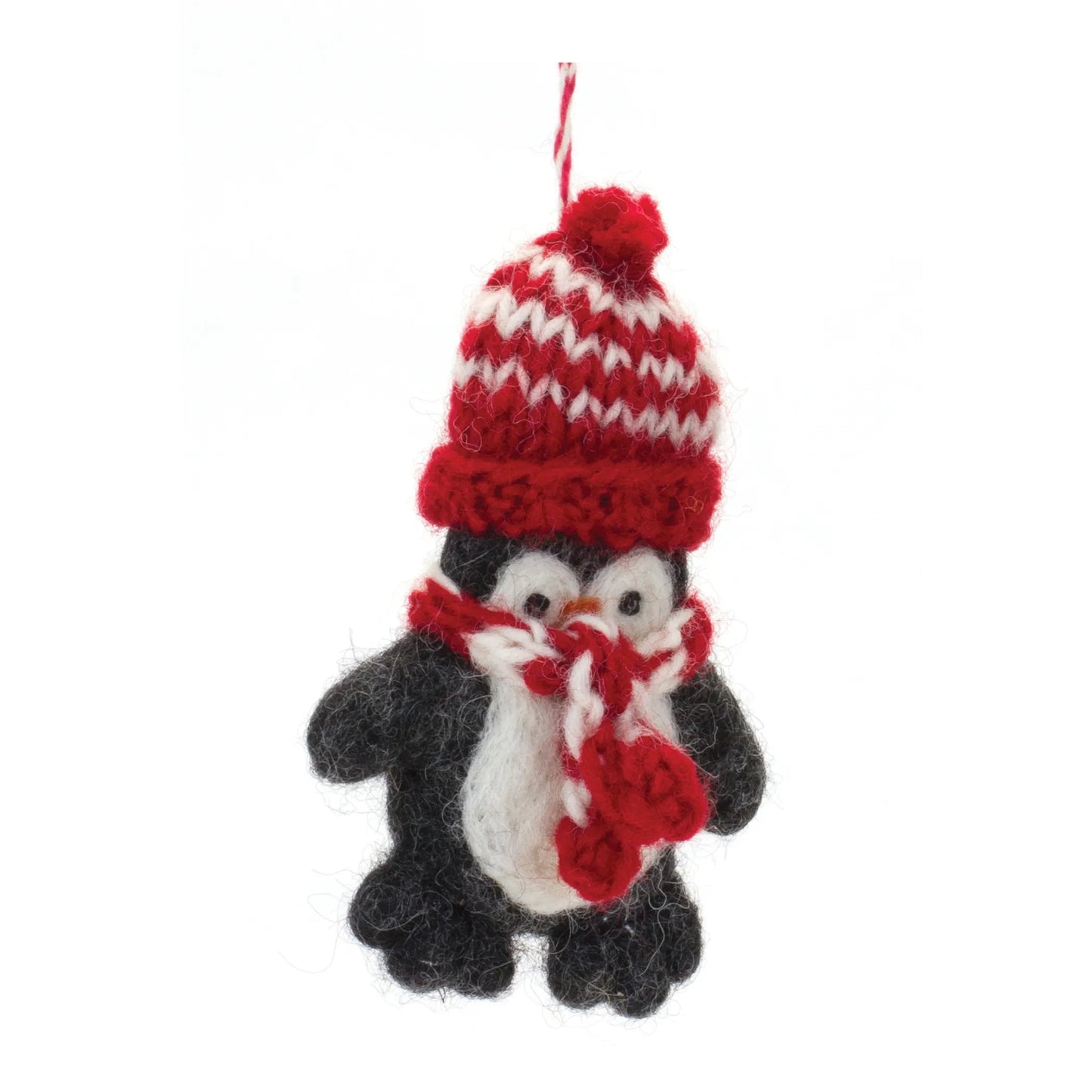 Felt Wool Penguin Ornament
