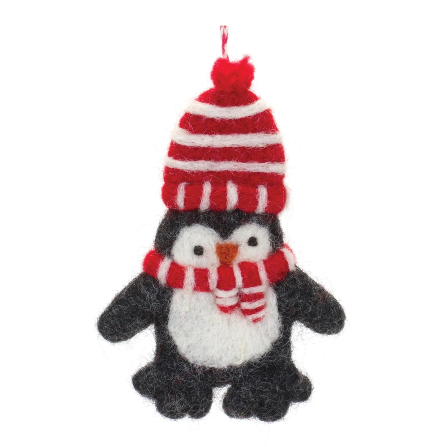 Felt Wool Penguin Ornament