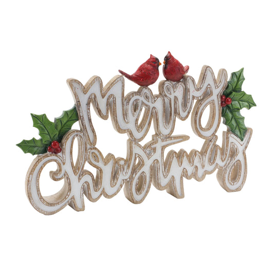 Merry Christmas Tabletop Sign