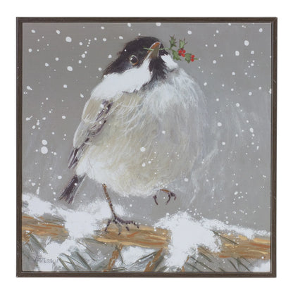 Framed Winter Animal Wall Art