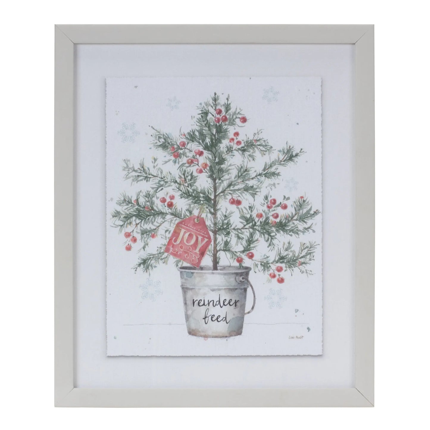 Potted Pine Tree Wall Art