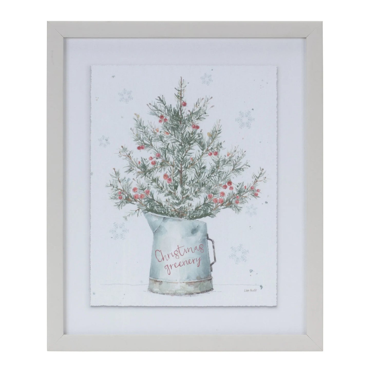 Potted Pine Tree Wall Art