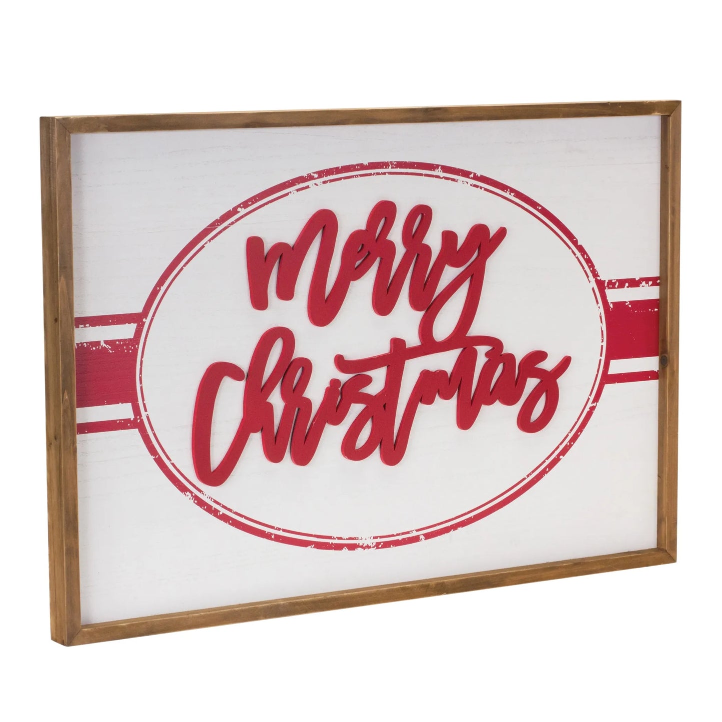 Wood Merry Christmas Sign  - Pack Of: 1 unit | DÃƒÂ©cor  style: Traditional