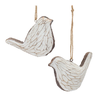Carved Bird Ornament