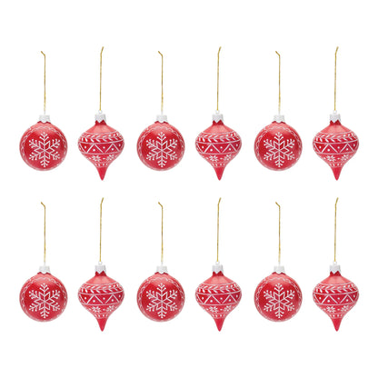 Etched Snowflake Ornament