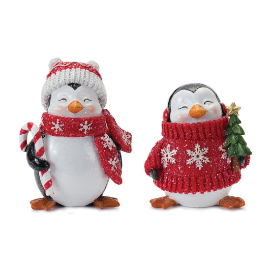 Whimsical Penguin Figurine