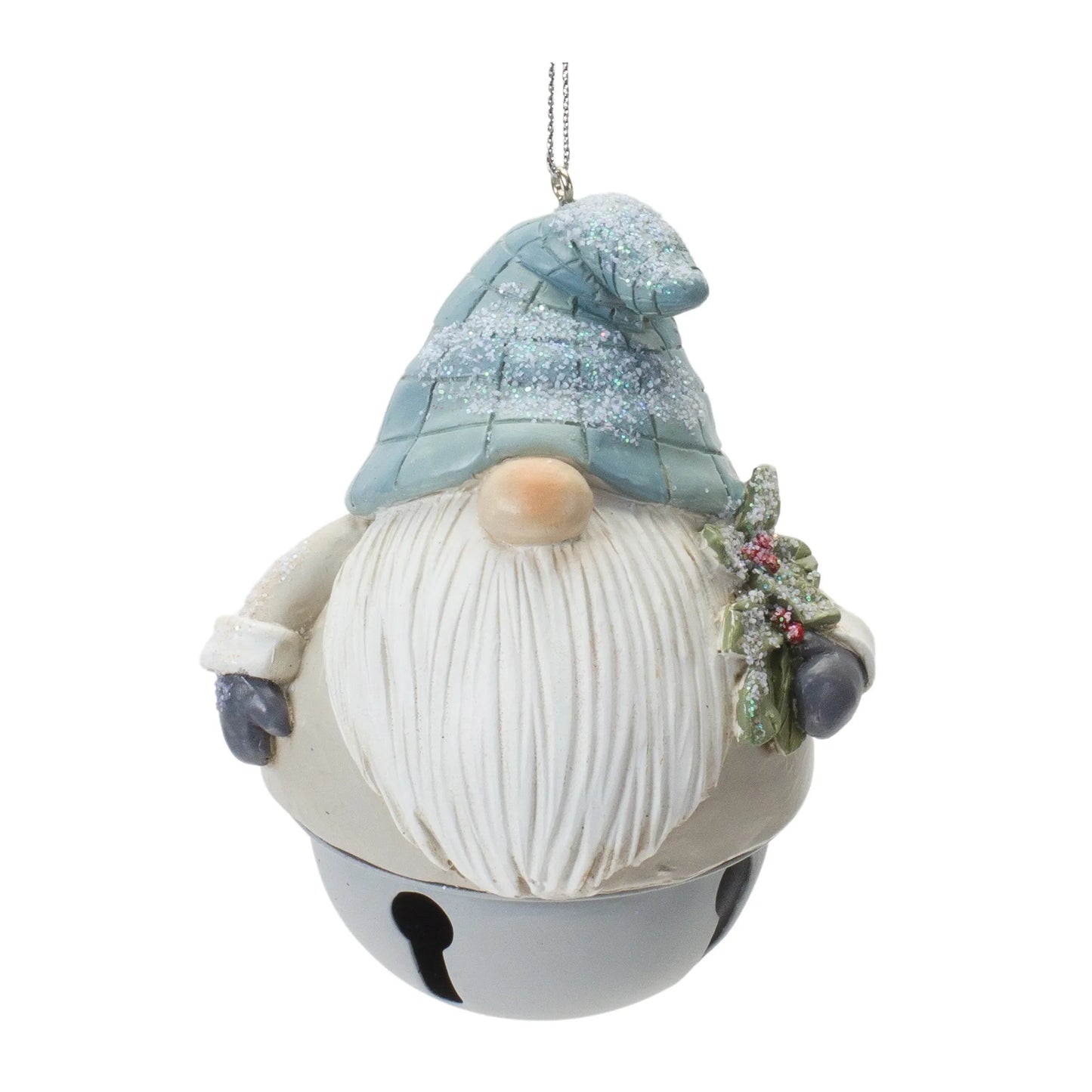 Gnome Sleigh Bell Ornament