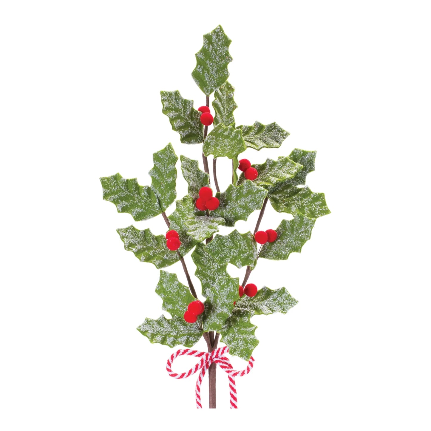Fabric Holly Berry Spray