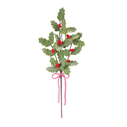 Fabric Holly Berry Spray