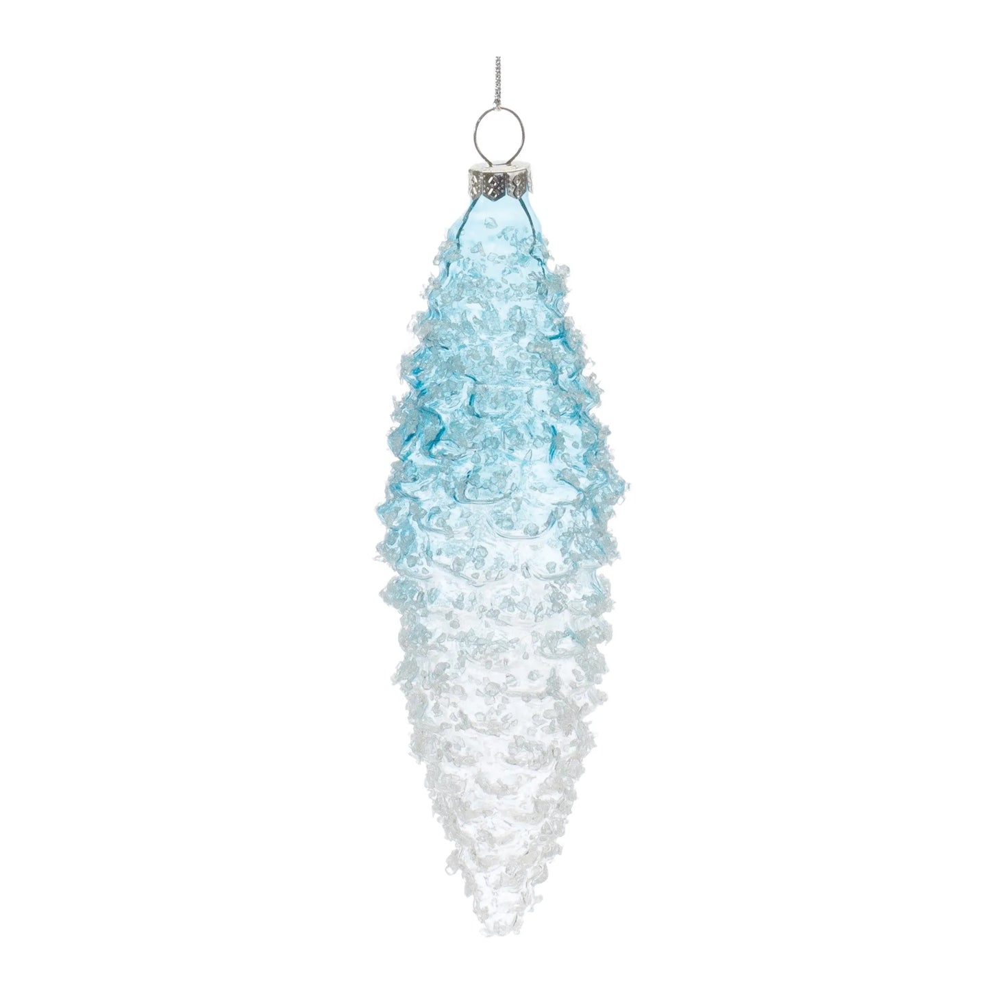 Ombre Glass Pinecone Ornament