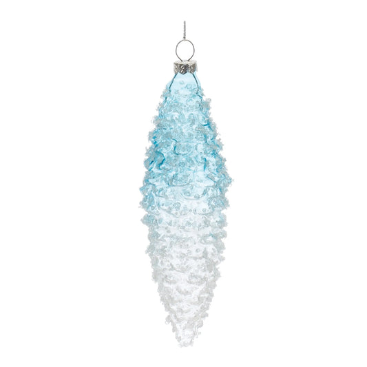 Ombre Glass Pinecone Ornament