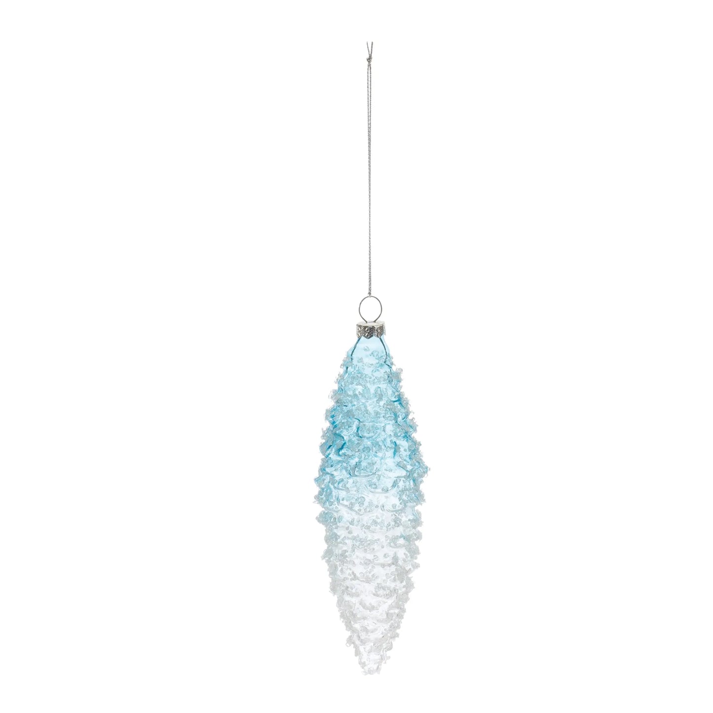 Ombre Glass Pinecone Ornament