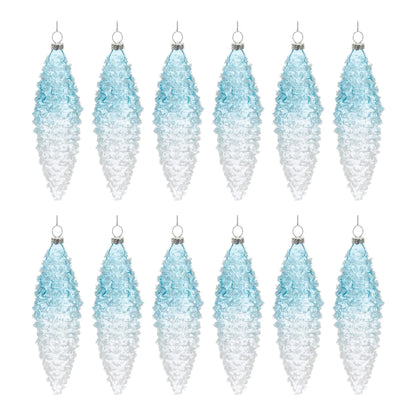 Ombre Glass Pinecone Ornament