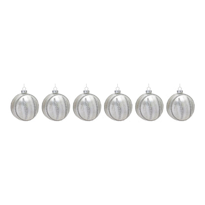 Jeweled Glass Ball Ornament