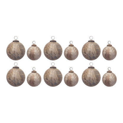 Bubbled Glass Ball Ornament