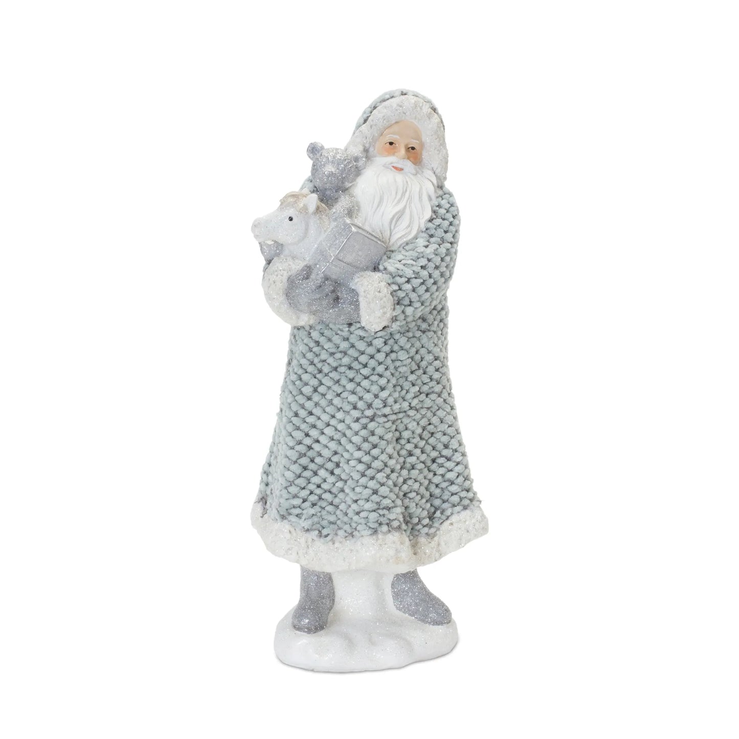 Santa with Sweater Coat Figurine