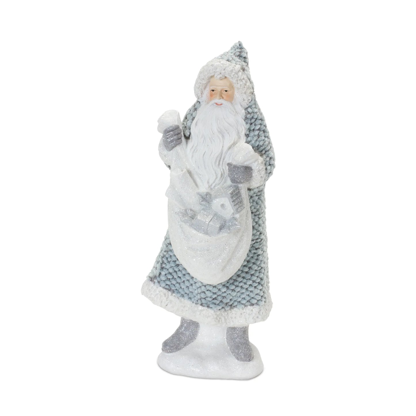 Santa with Sweater Coat Figurine