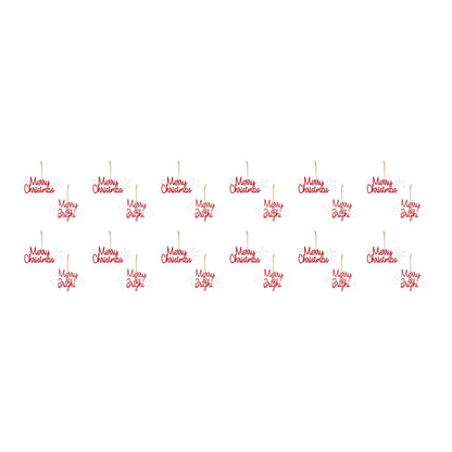 Metal Holiday Sentiment Ornament