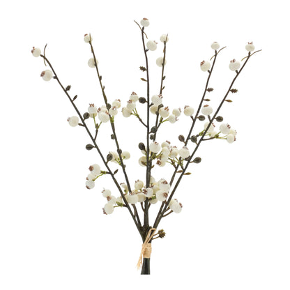 Winter Berry Twig Bundle  - Pack Of: Set of 6 | Materials: Plastic | DÃƒÂ©cor  style: Traditional
