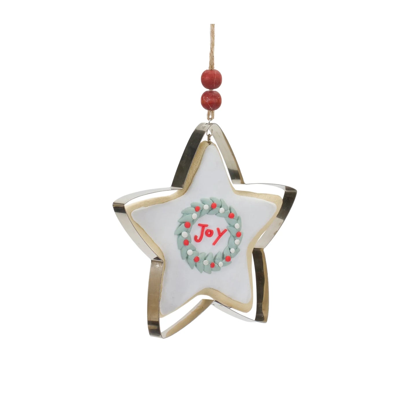 Tree and Star Cookie Cutter Ornament