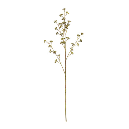 Winter Berry Pod Spray  - Pack Of: Set of 6 | Colors: Green; brown | DÃƒÂ©cor  style: Traditional