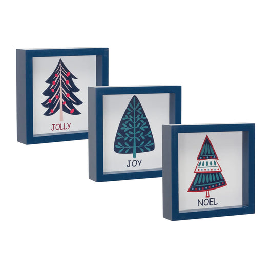 Pine Tree Sentiment Sign