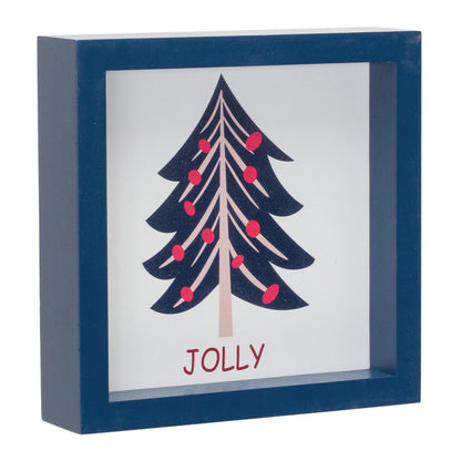 Pine Tree Sentiment Sign