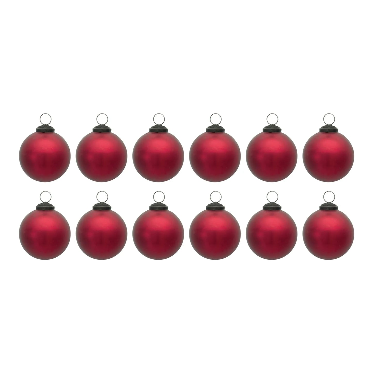 Frosted Glass Ball Ornament