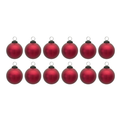 Frosted Glass Ball Ornament