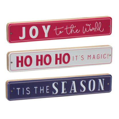 Christmas Sentiment Sign