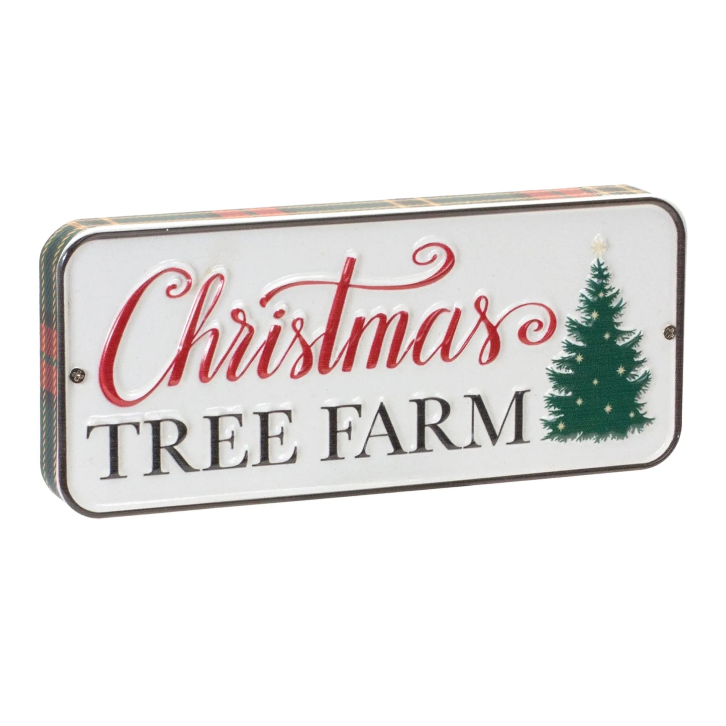 Christmas Tree Sentiment Sign